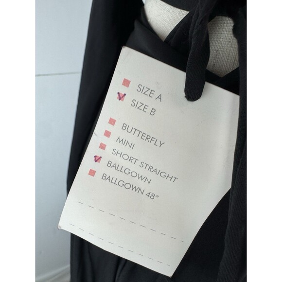 Two Birds Classic Ballgown in Black Size: B - Picture 8 of 12